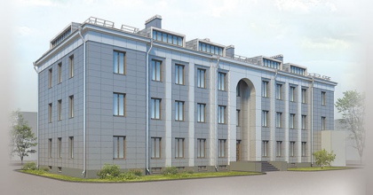 Проект реконструкции здания на Якорной