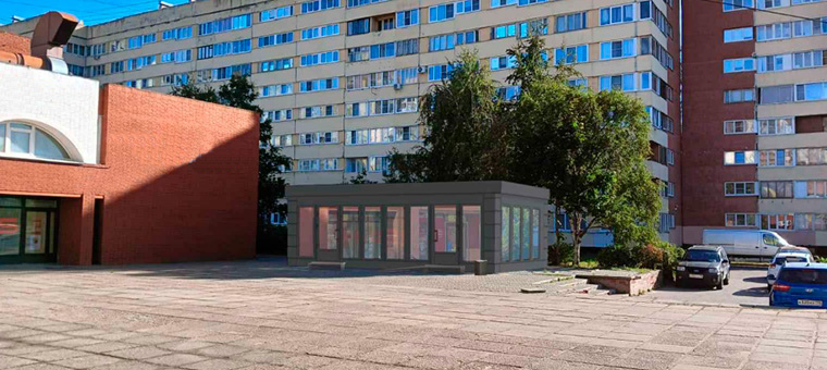 Павильон общественного питания (НТО) на Маршала Казакова