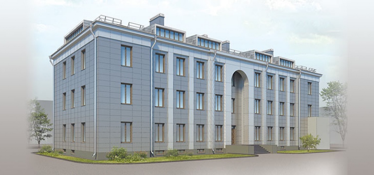 Проект реконструкции здания на Якорной
